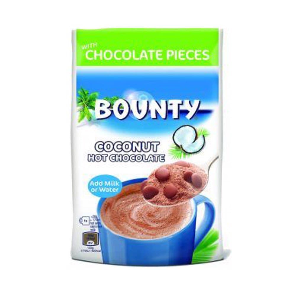 Bounty Chocolate Drink Powder 140g | QUEST FOOD – Bounty packaging