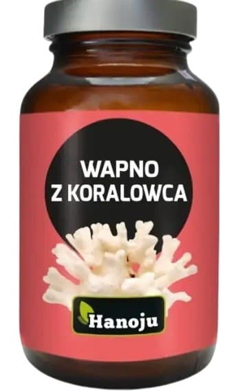 Hanoju - Koralkalcium - 800 mg, 90 kapsler – emballage