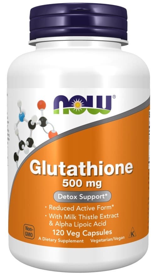 Now Foods - Glutathione With Milk Thistle & Alpha Lipoic Acid – NOW Foods opakowanie
