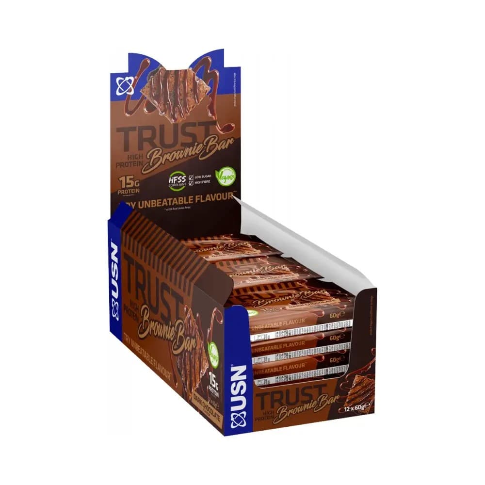 USN - Trust Vegan Protein Brownie Riegel – USN Verpackung