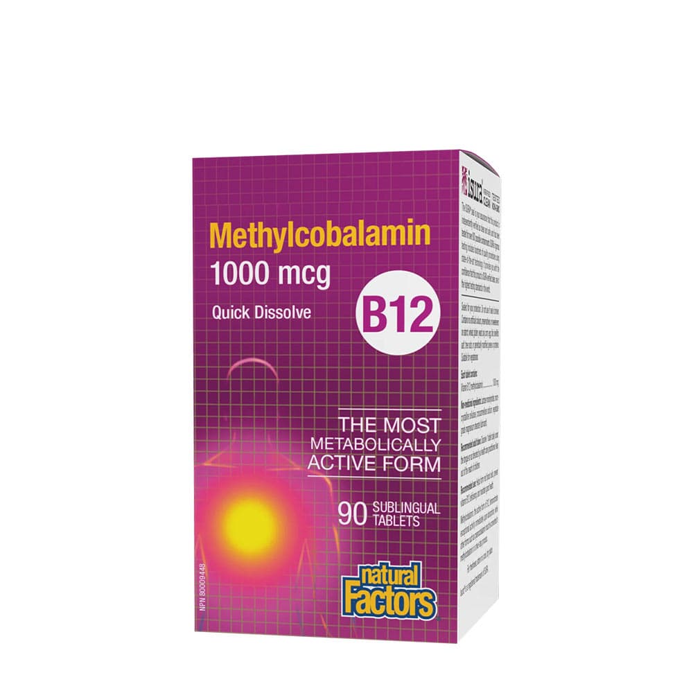 Natural Factors - B12 Methylcobalamin 1000mcg
