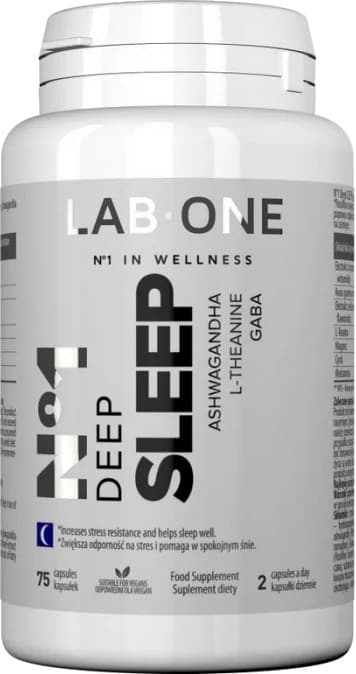 LAB ONE N°1 Deep SLEEP 75 capsule – LAB ONE confezione