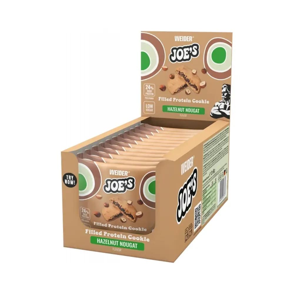 Weider - Joe's Gefüllter Protein-Keks – Weider Verpackung