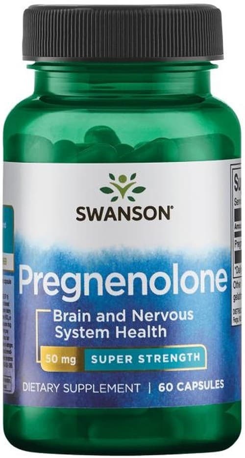Swanson - Pregnenolone - Hormone Precursor – Swanson förpackning