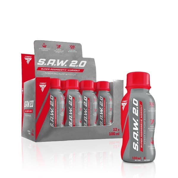Trec S.A.W. 2.0 Shot 12 x 100 ml – Trec emballage