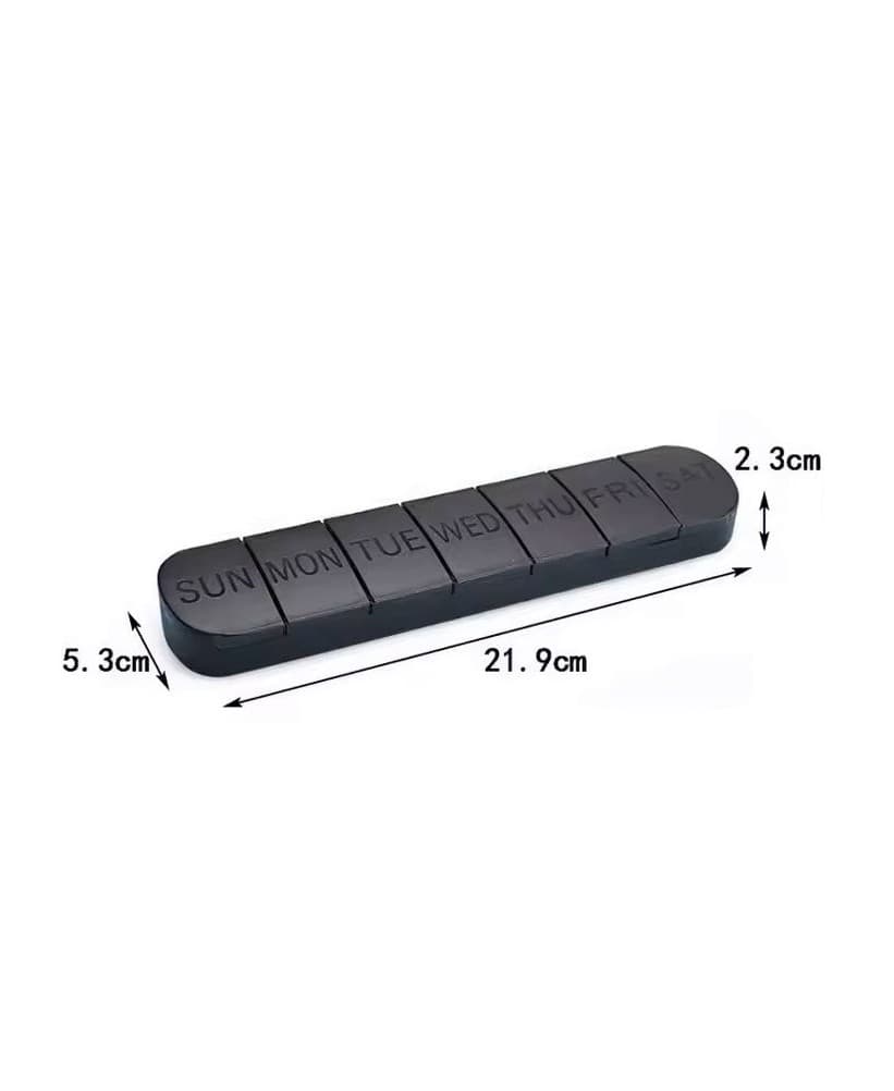 Oly - Maxi Pill Box - 21.9cm x 5.3cm x 2.3cm – Oly förpackning