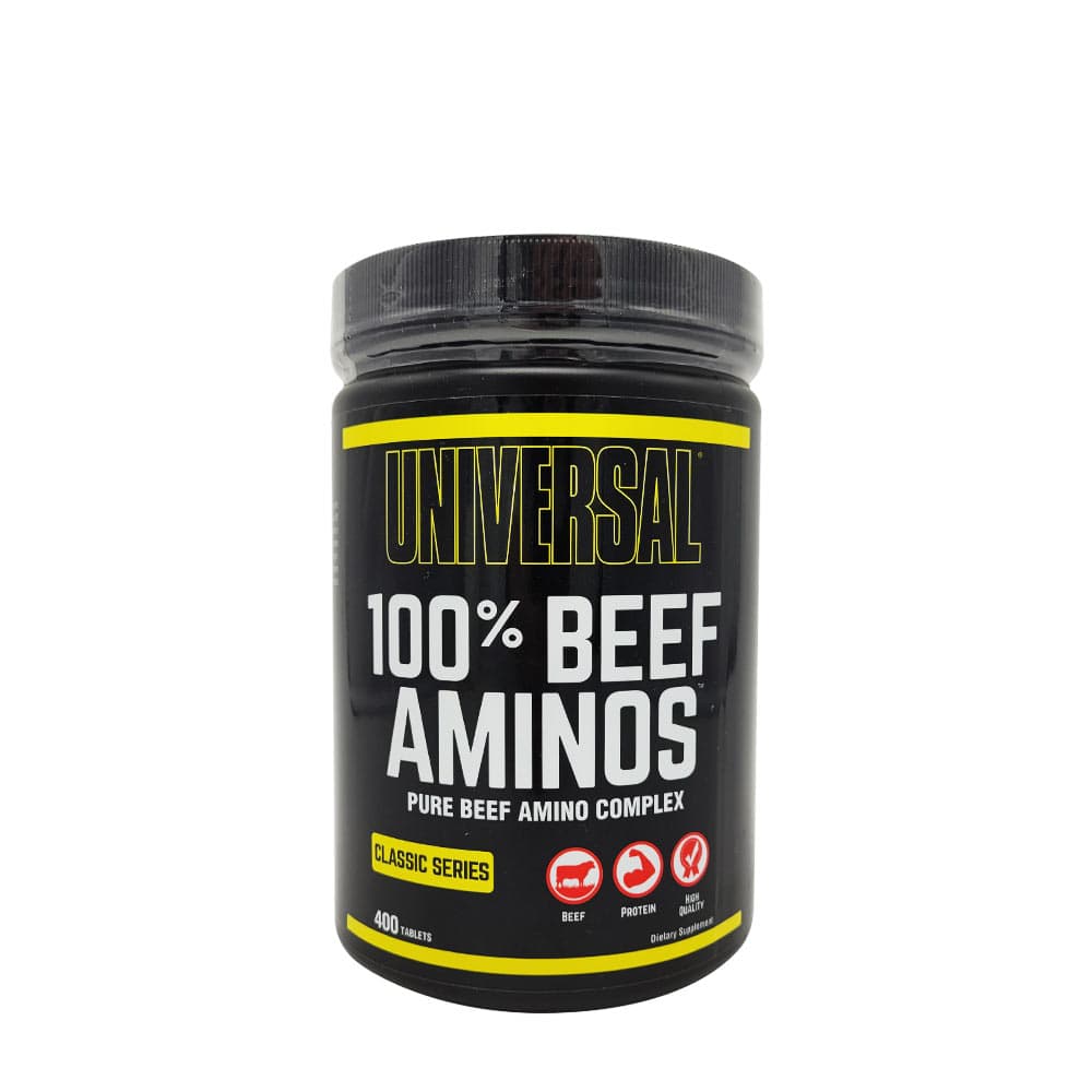 Universal Nutrition - 100% Beef Aminos - 400 tabletter