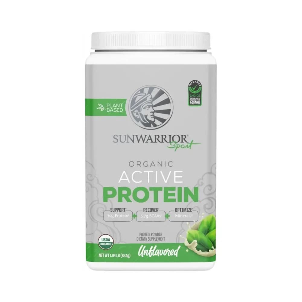 Sunwarrior - Active Protein Organic – Sunwarrior förpackning