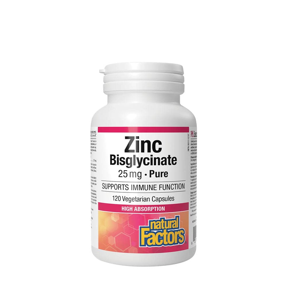 Natural Factors - Zinc Bisglycinate – Natural Factors confezione