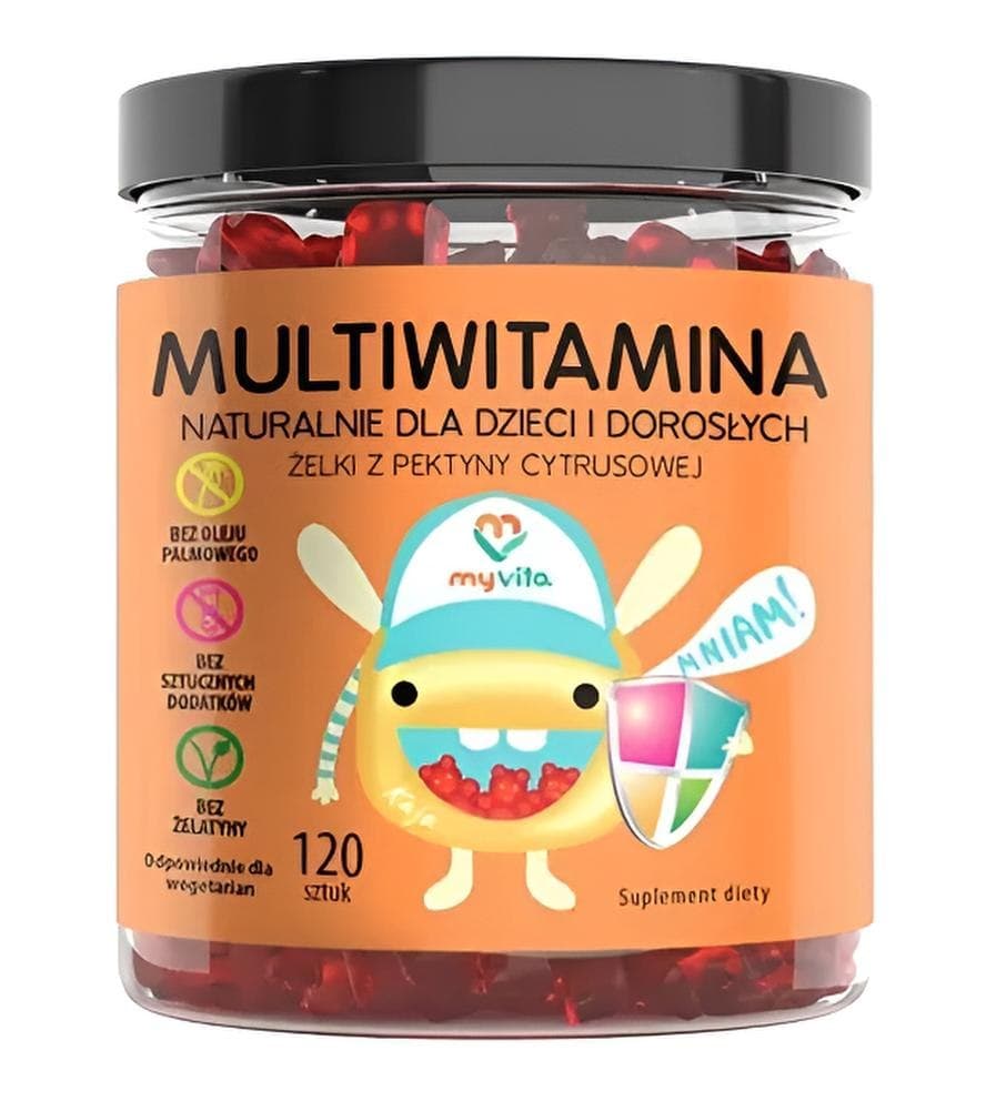 MyVita Multivitamin Gummies Natural Citrus Pectin – MyVita packaging
