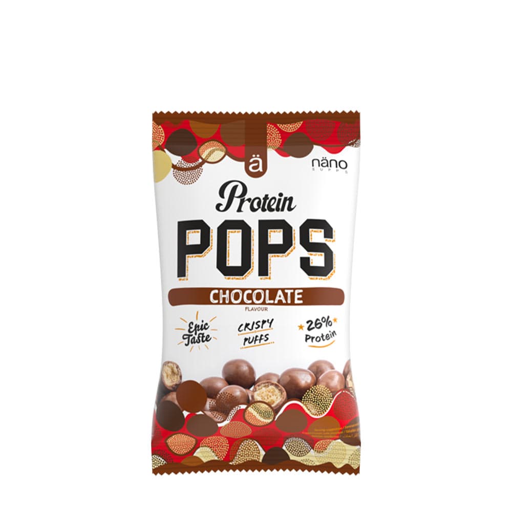 Nanosupps - Protein Pops - Chocolate – Nanosupps förpackning