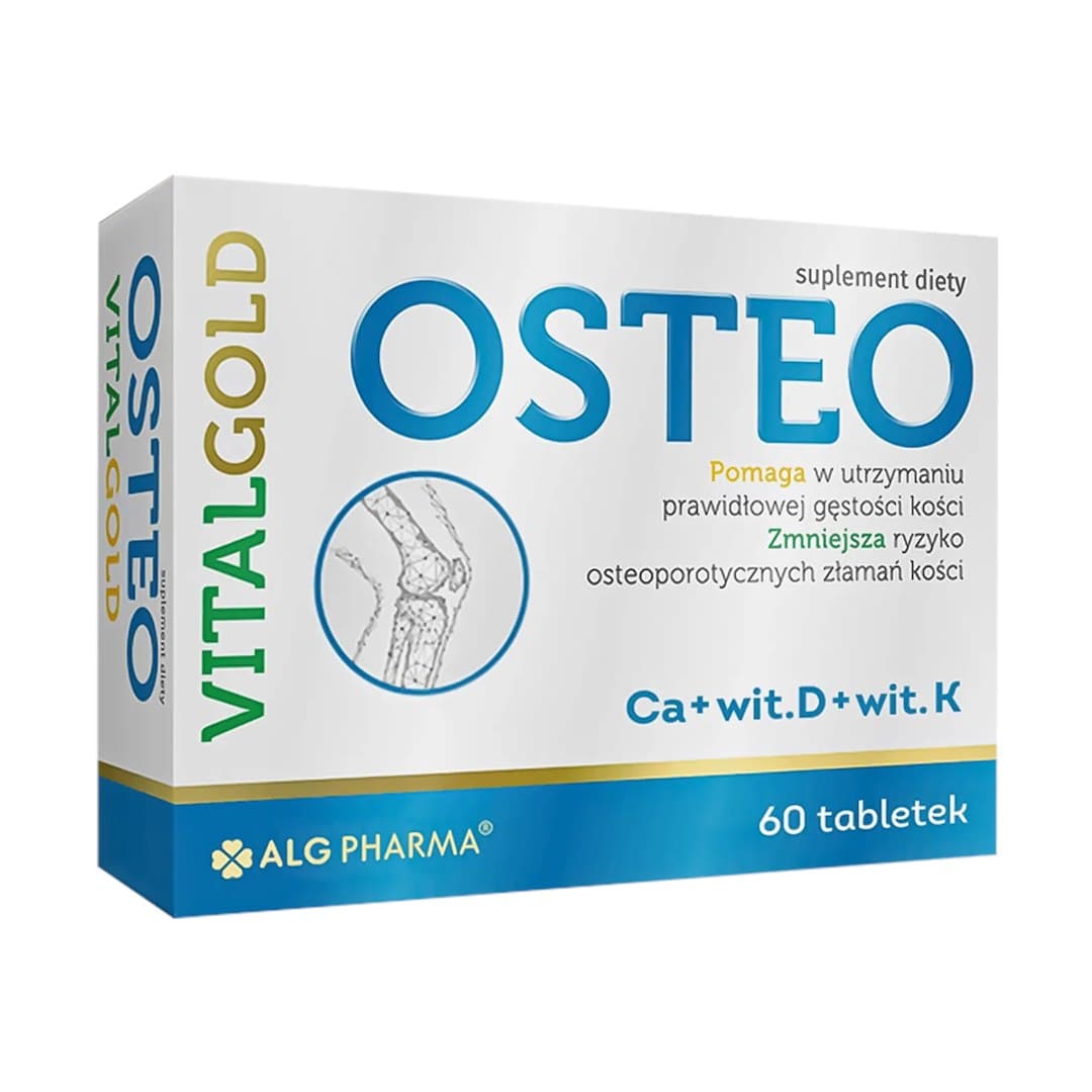 Alg Pharma OSTEO VitalGold 60 compresse – Alg Pharma packaging