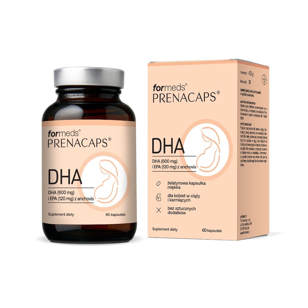 FORMEDS - Prenacaps DHA - 60 cápsulas blandas – empaque