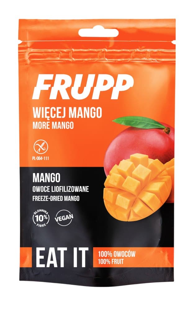 Frupp - Celiko - Gefriergetrocknete Mango 15g – Frupp packaging