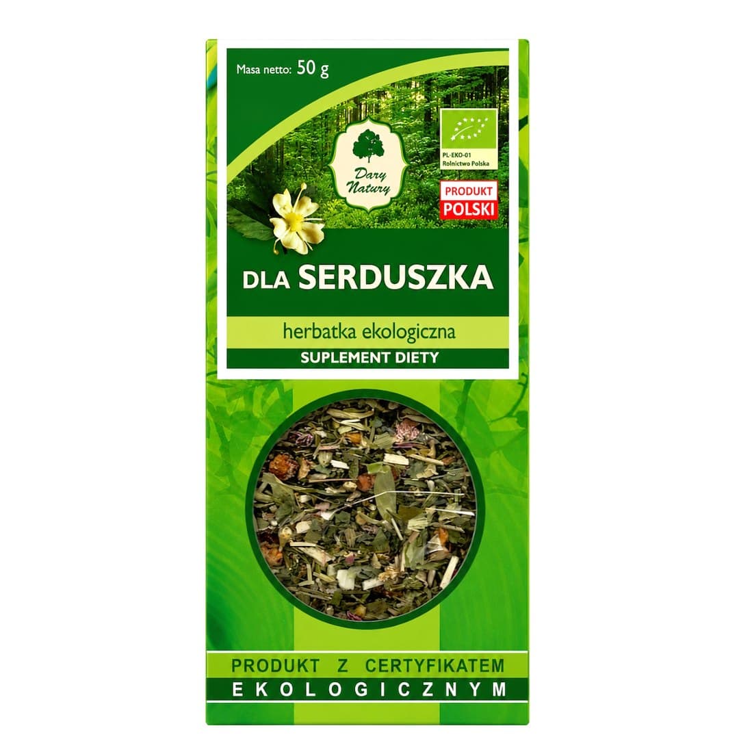Dary Natury - Heart Tea – Dary Natury packaging