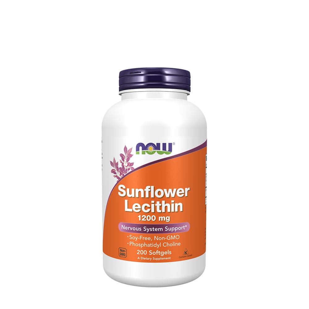 Now Foods - Sunflower Lecithin Softgels – NOW Foods packaging
