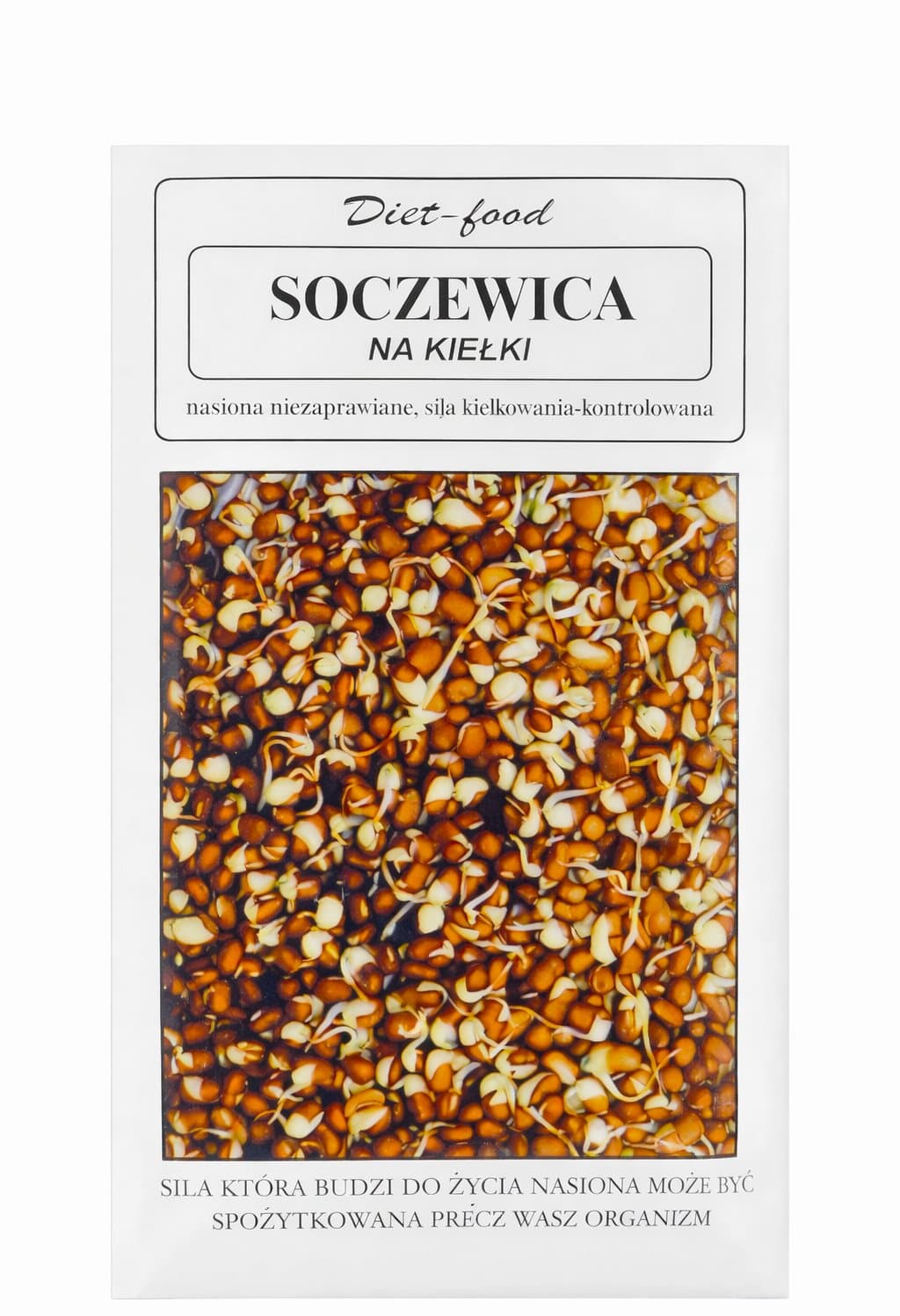 Diet-food - Sprouted Seeds - 160g – Diet-Food förpackning