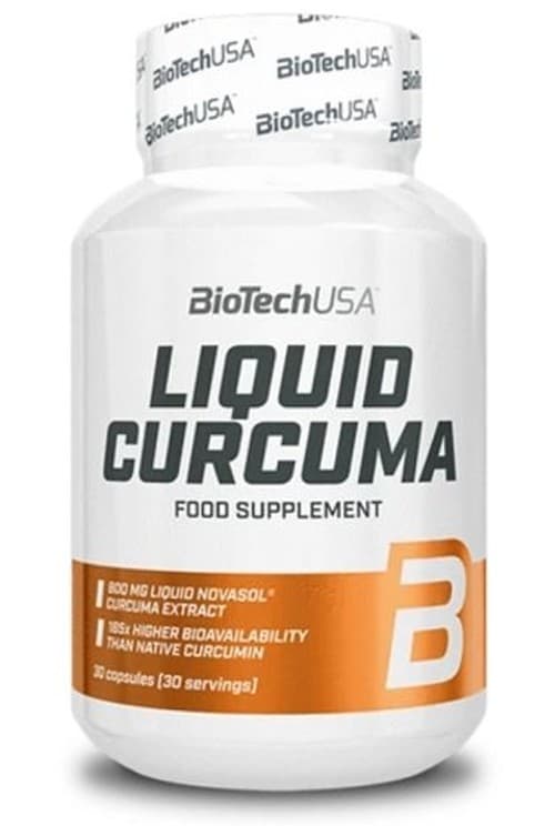 BioTechUSA - Liquid Curcuma - 30 Capsules – packaging