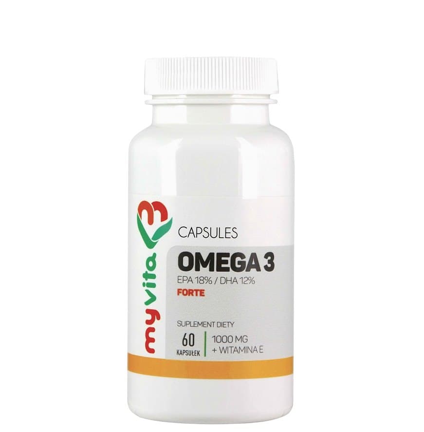 MyVita - Omega-3 Forte 1000mg – MyVita packaging
