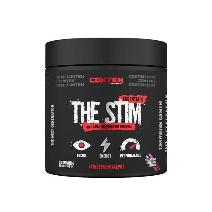 Conteh Sports - The Stim Pre-Workout – Conteh Sports förpackning