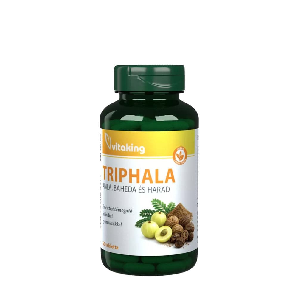 Vitaking Triphala - 60 Comprimidos – Vitaking empaque