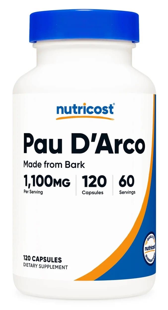 Nutricost - Pau d'Arco - 120 kapslar – Nutricost confezione