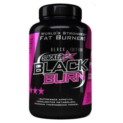 Stacker2 - Black Burn, Black Edition - 120 kapsułek