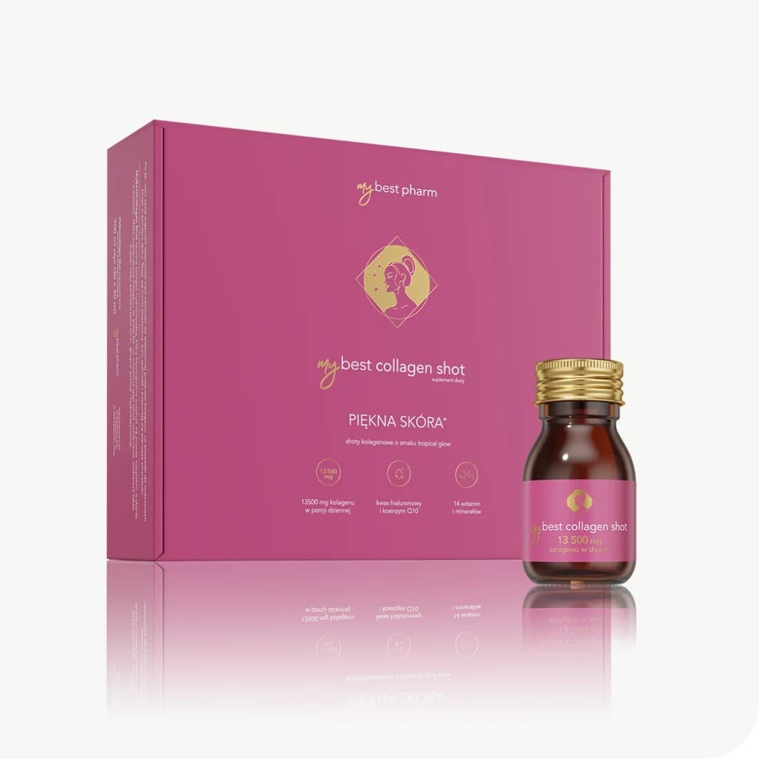 MyBestPharm - Najlepszy Suplement z Kolagenem - 30x13,5ml – MyBestPharm opakowanie