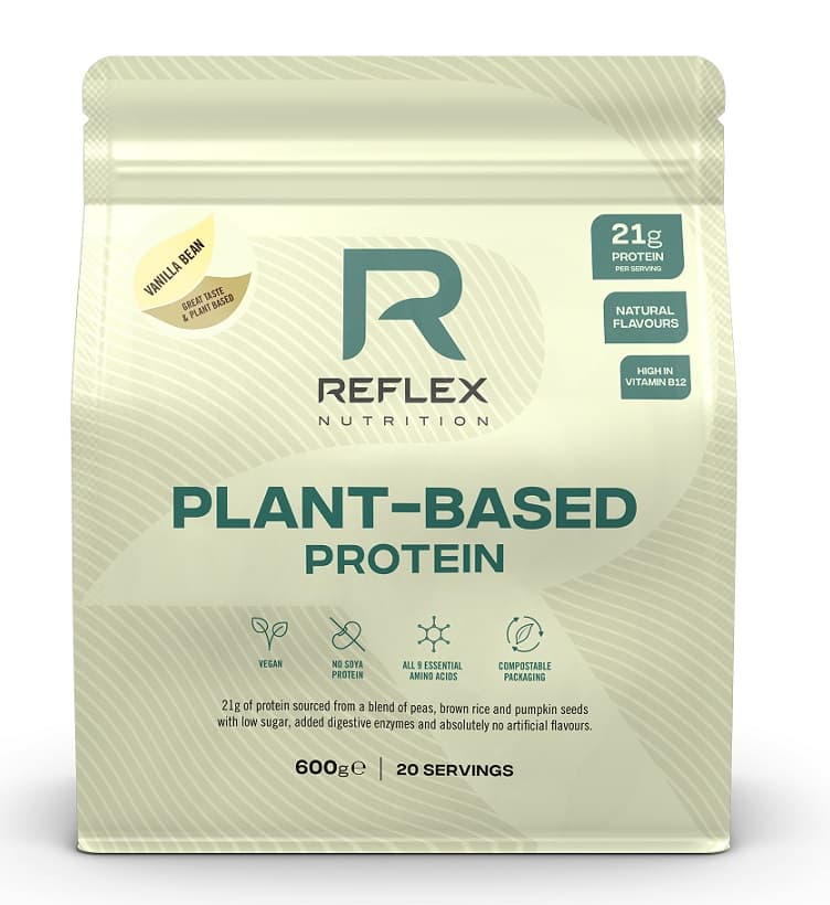 Reflex Nutrition - Plantebaseret Protein – Reflex Nutrition emballage