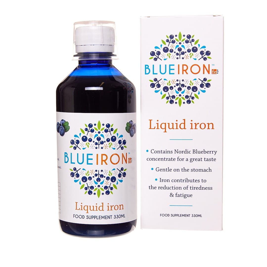 BlueIron - Liquid Iron - 330ml – BlueIron förpackning