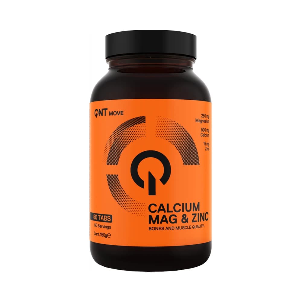 QNT - Calcium Mag & Zinc - Unflavoured - 60 tabs – QNT förpackning