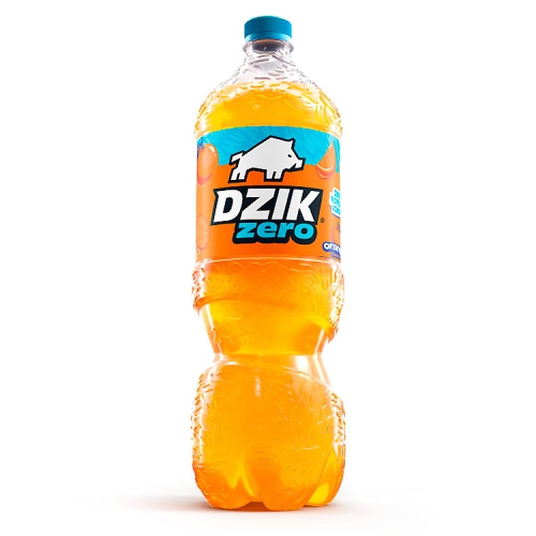 DZIK - Orange Carbonated Drink – DZIK verpakking