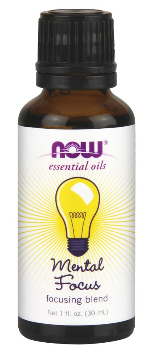 NOW Foods - Aceite Esencial Enfoque Mental - 30ml – NOW Foods empaque
