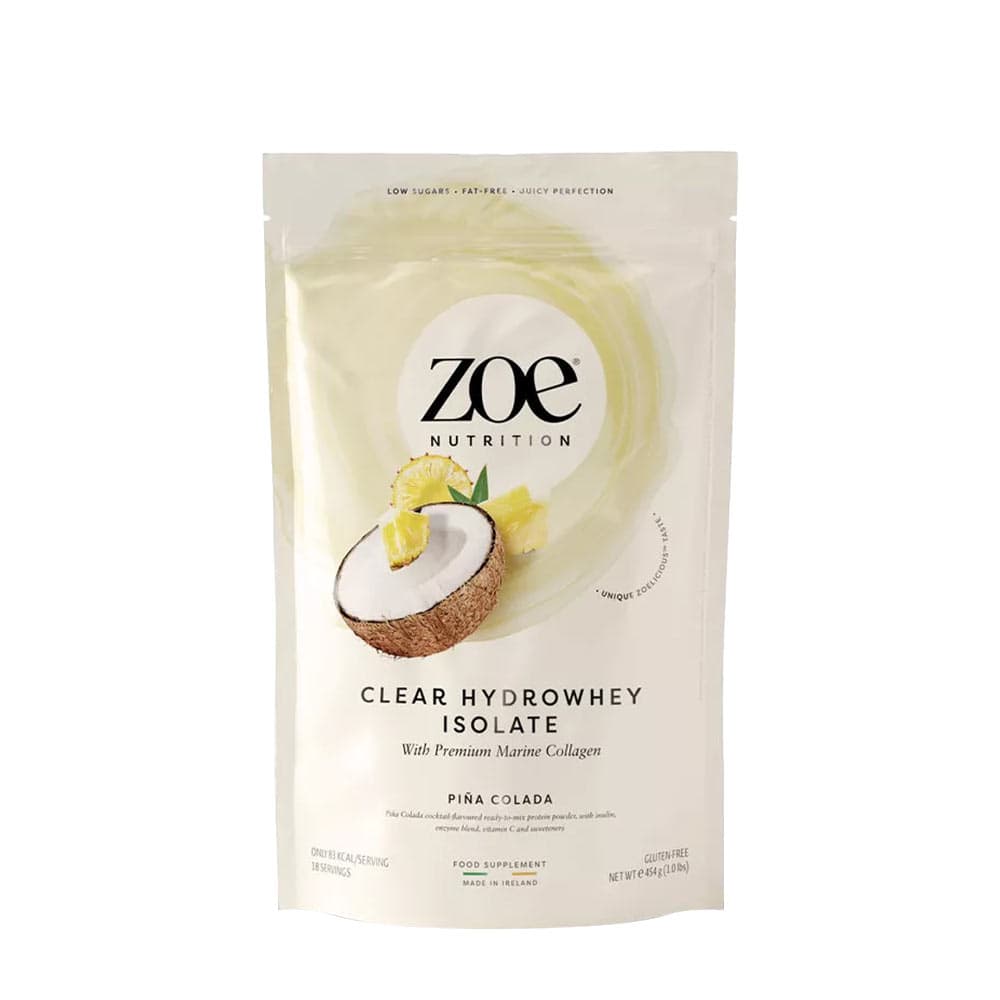 Zoe Nutrition - Clear Hydrowhey, proteinpulver til drik – emballage