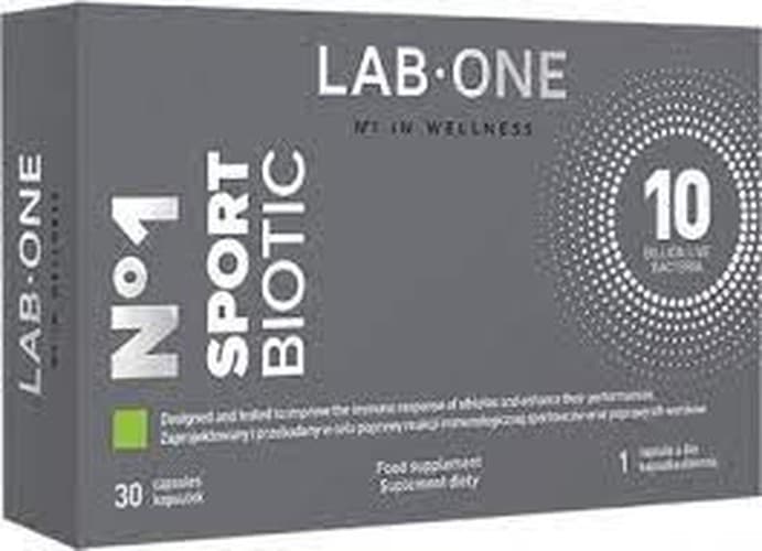 LAB ONE N°1 SportBiotic 30 Kapseln – LAB ONE Verpackung