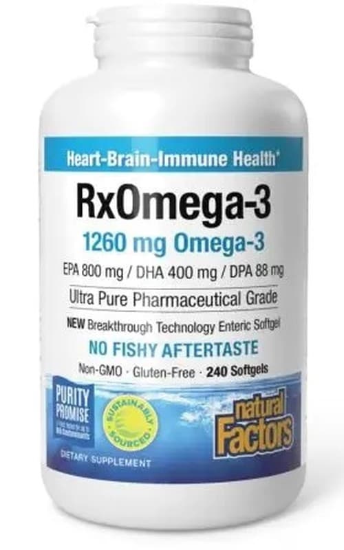 Natural Factors - RxOmega-3 – Natural Factors confezione