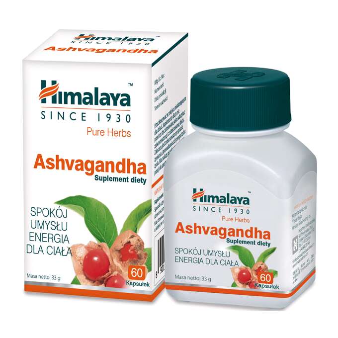Himalaya Ashvagandha 60 capsule – Himalaya confezione