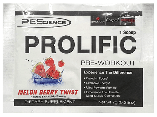 PEScience - Prolific - Wsparcie mięśni – PEScience opakowanie