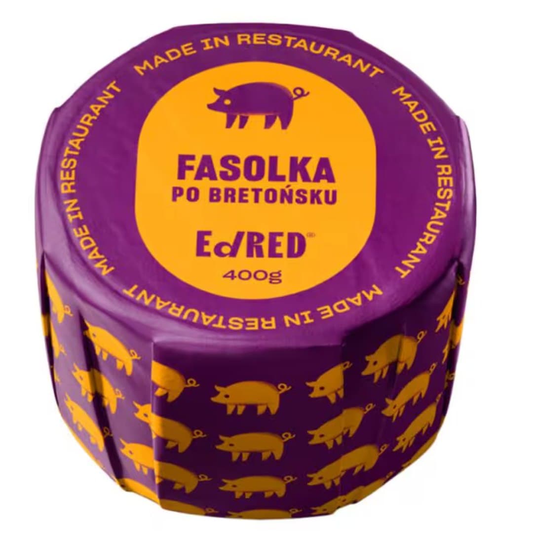 EdRED Fasolka Po Bretońsku 400 g – Ed/RED packaging