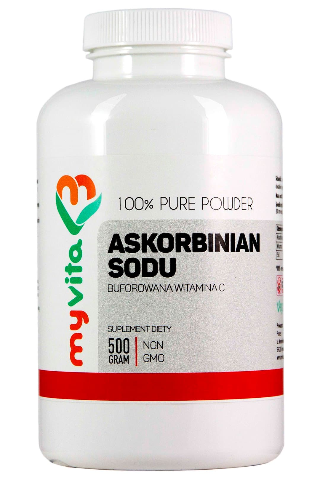 MyVita - Buffered Vitamin C Sodium Ascorbate – MyVita confezione