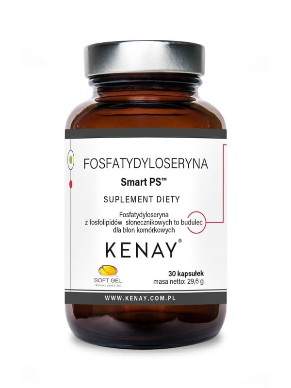 Kenay - Fosfatidylserin Smart PS - 120 kapslar – förpackning