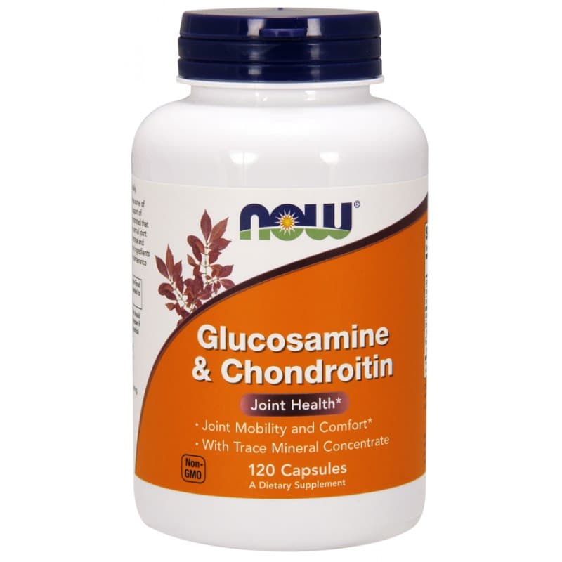 NOW Foods - Glucosamine & Chondroitin – packaging