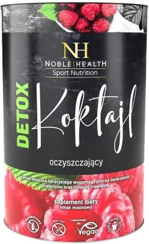 Noble Health Koktajl oczyszczający lampone 150g – Noble Health confezione