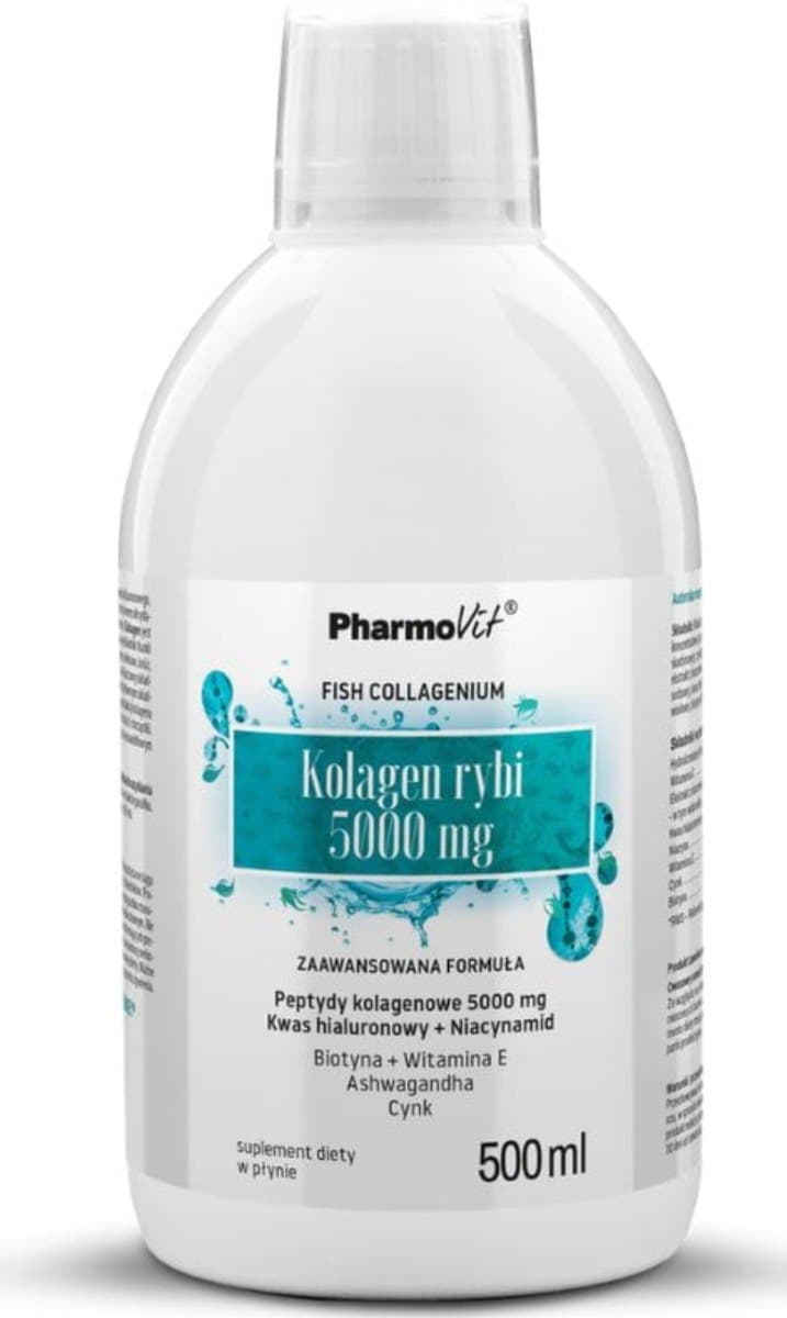 Pharmovit Collagène marin 5000 mg 500 ml – Pharmovit packaging