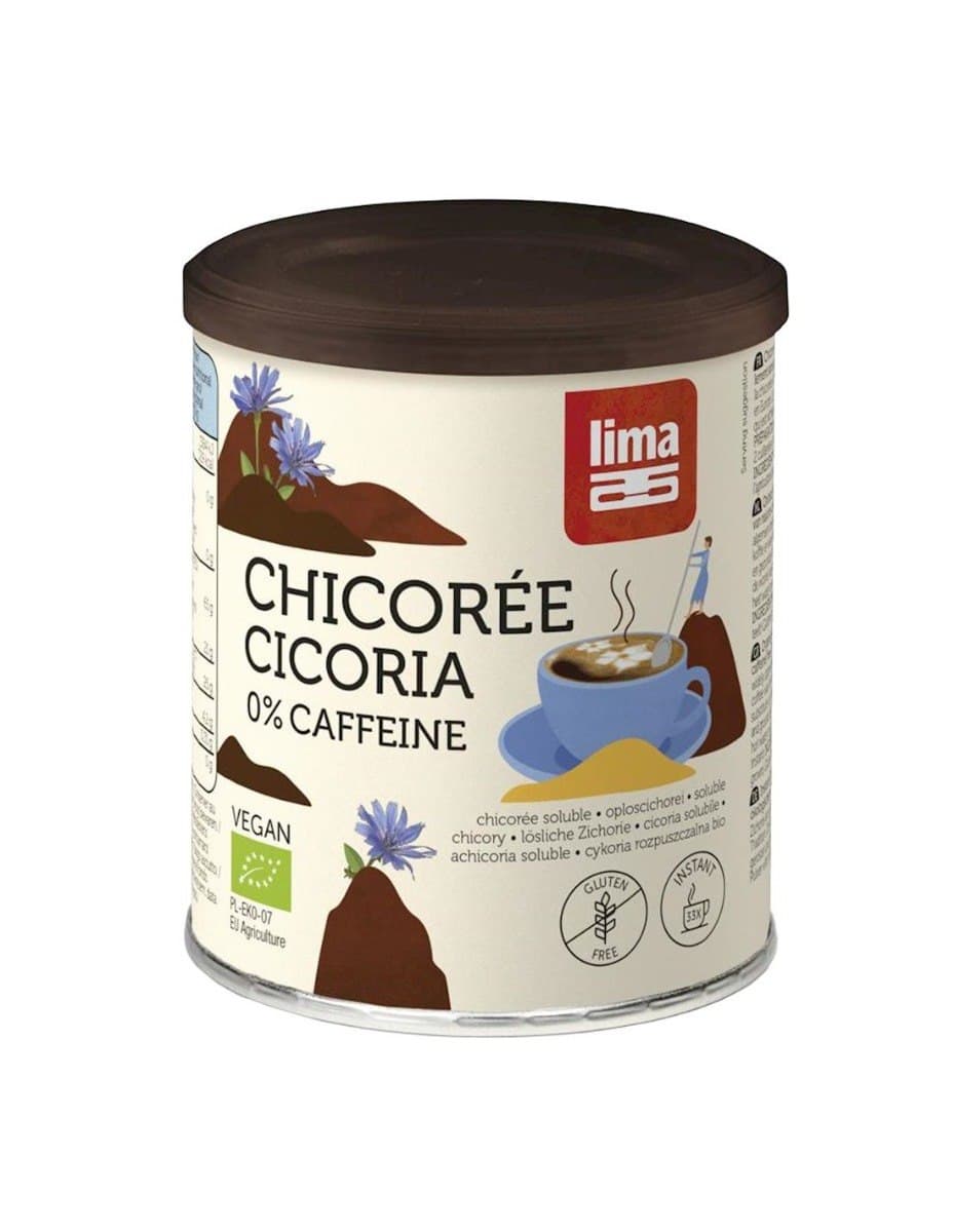 Lima Cykoria Instant Bezglutenowa BIO 100 g | Bio Planet – lima emballage