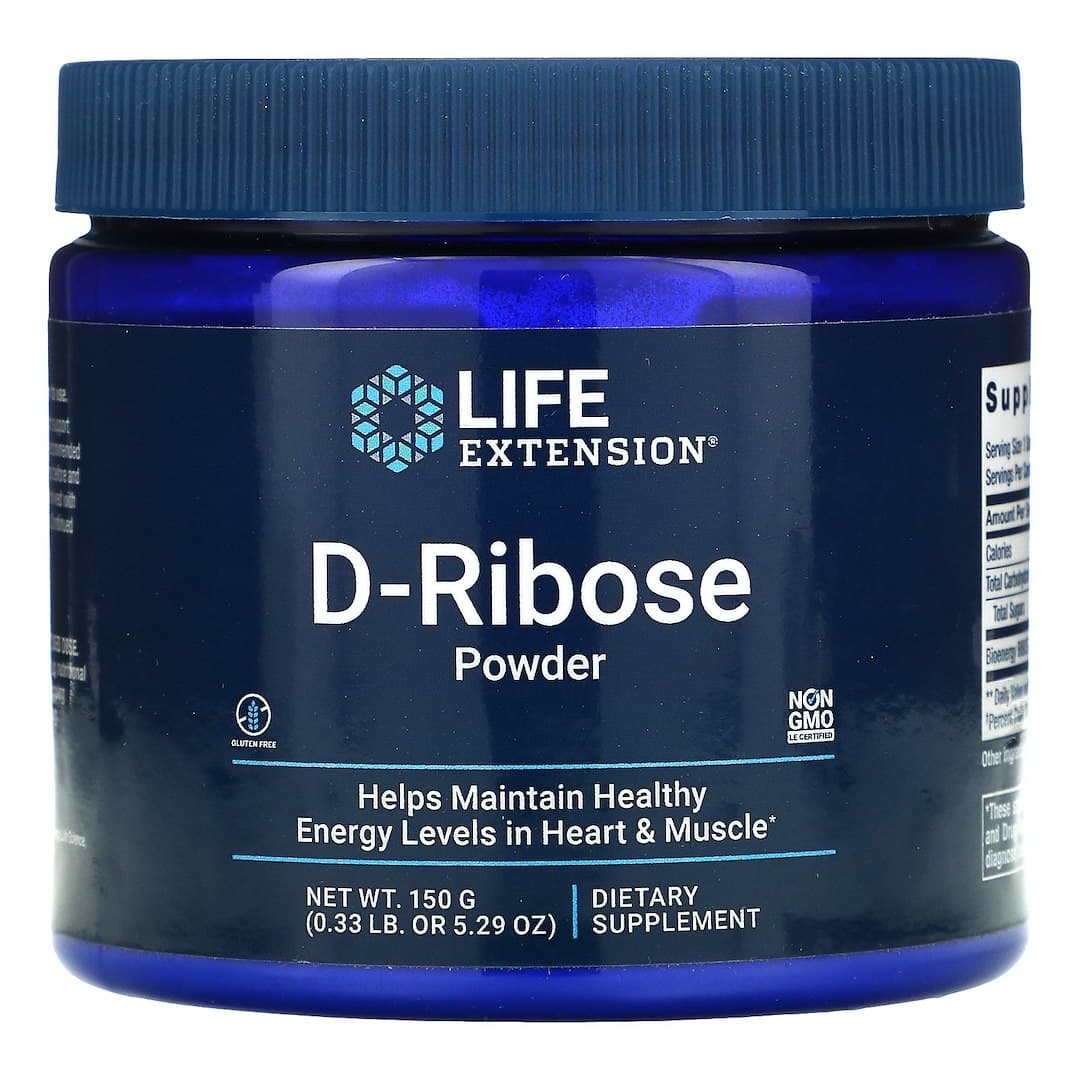 Life Extension D-Ribose – Life Extension förpackning