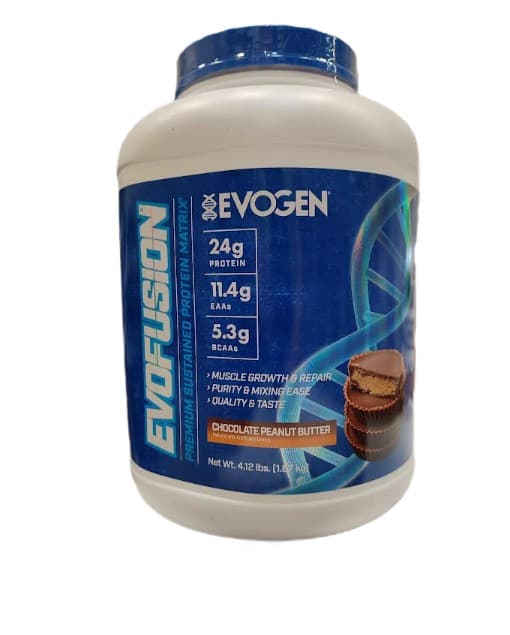 Evofusion, Chocolate Peanut Butter - 1870g – Evogen förpackning
