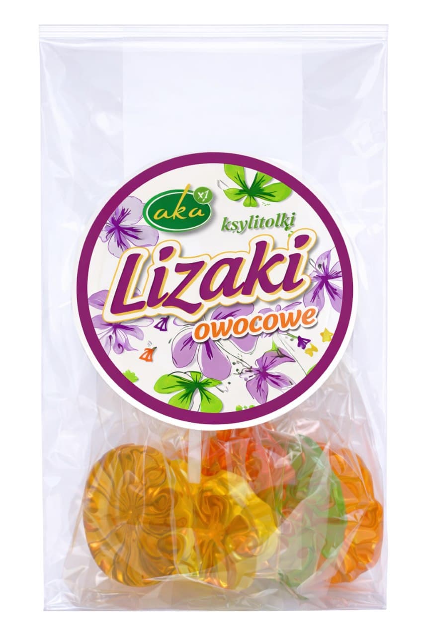 Aka - Fruit Lollipops With Xylitol Sugar-Free