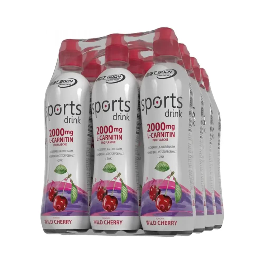 Best Body Nutrition - Sports Drink with L-Carnitin RTD – Best Body Nutrition förpackning