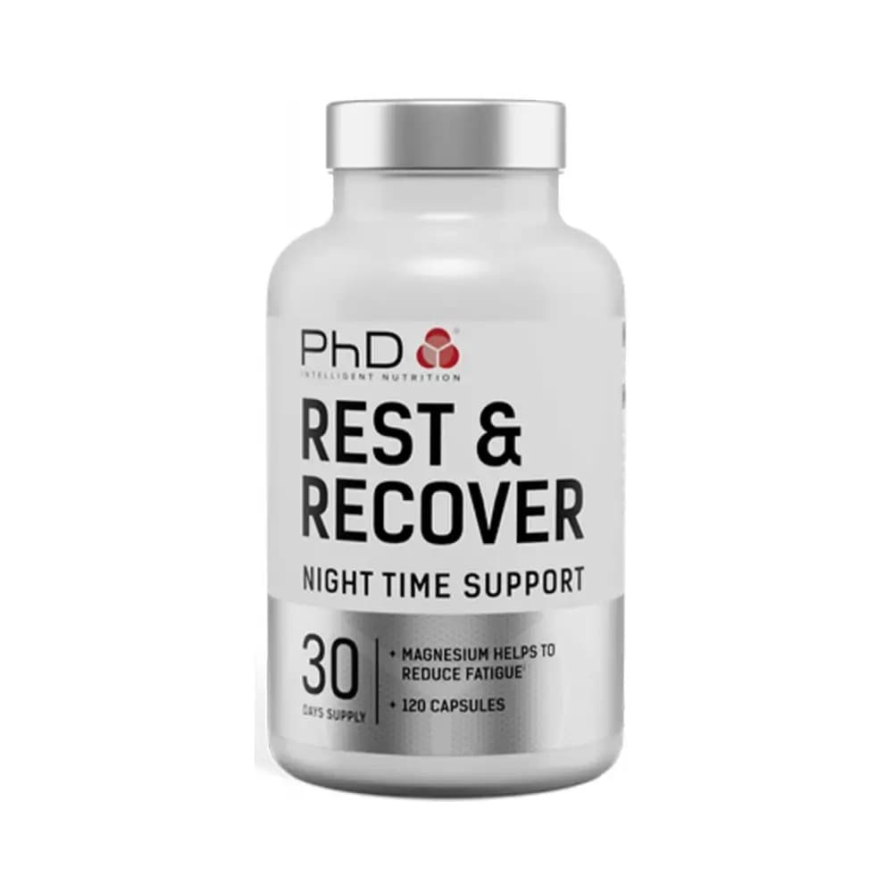 Phd - Rest & Recover - Sans arôme - 120 Caps (30 Jours) – PhD emballage
